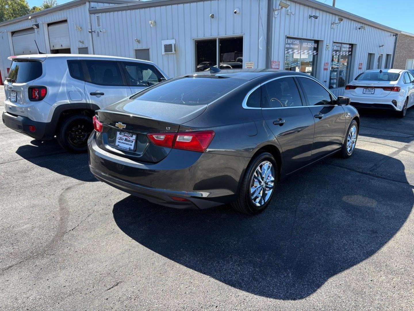2017 GRAY CHEVROLET MALIBU LT (1G1ZE5ST6HF) with an 1.5L engine, Automatic transmission, located at 501 E. Columbia St., Springfield, OH, 45503, (800) 262-7122, 39.925262, -83.801796 - *** New Tires *** Oil Change *** New Wipers *** Tune Up *** New Cabin and Air filter *** Back Up Camera *** Jay North Auto has offered hand picked vehicles since 1965! Our customer's enjoy a NO pressure buying experience with a small town feel. We are a preferred dealer for many local credit u- Photo#2
