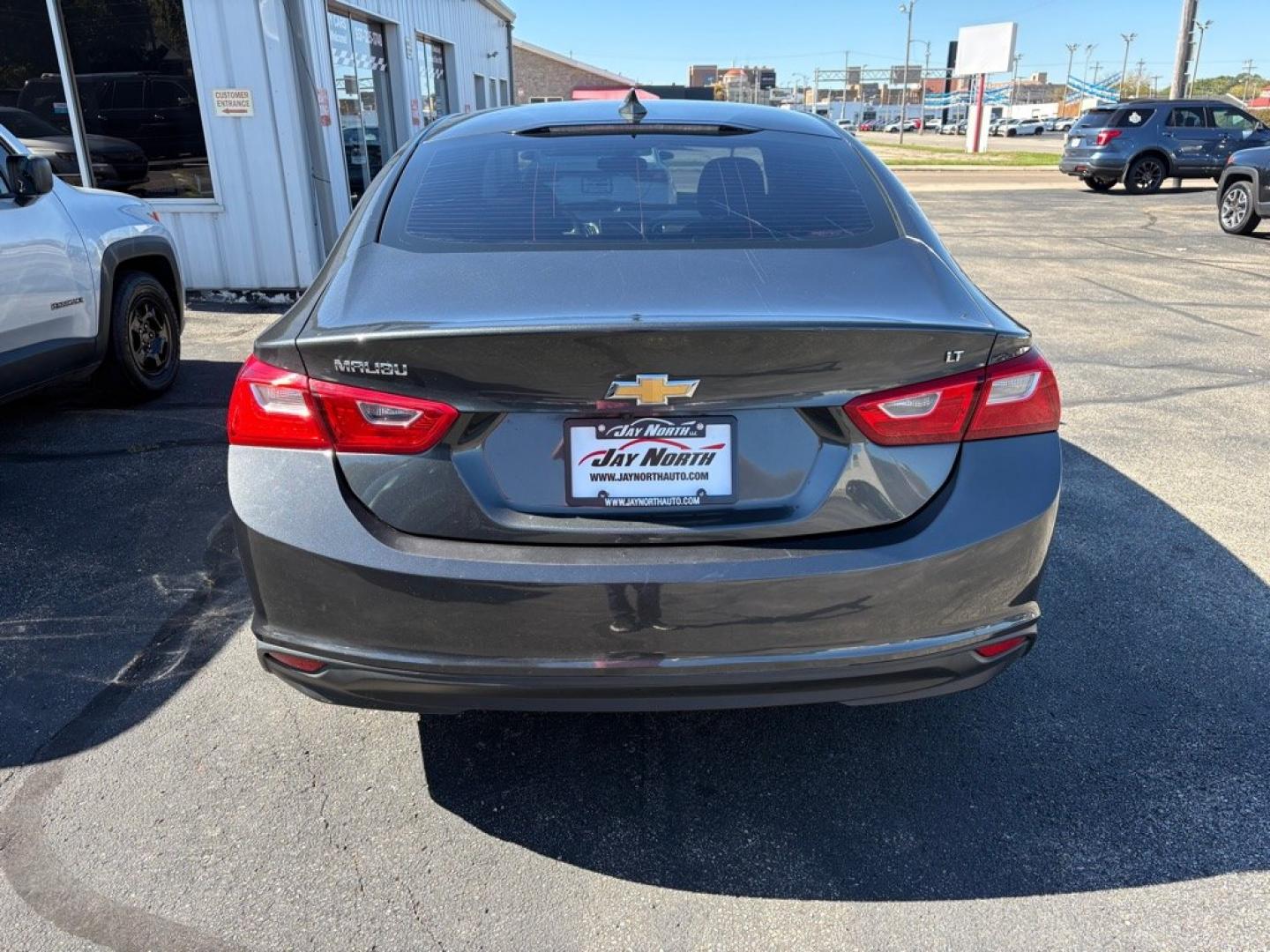 2017 GRAY CHEVROLET MALIBU LT (1G1ZE5ST6HF) with an 1.5L engine, Automatic transmission, located at 501 E. Columbia St., Springfield, OH, 45503, (800) 262-7122, 39.925262, -83.801796 - *** New Tires *** Oil Change *** New Wipers *** Tune Up *** New Cabin and Air filter *** Back Up Camera *** Jay North Auto has offered hand picked vehicles since 1965! Our customer's enjoy a NO pressure buying experience with a small town feel. We are a preferred dealer for many local credit u- Photo#3
