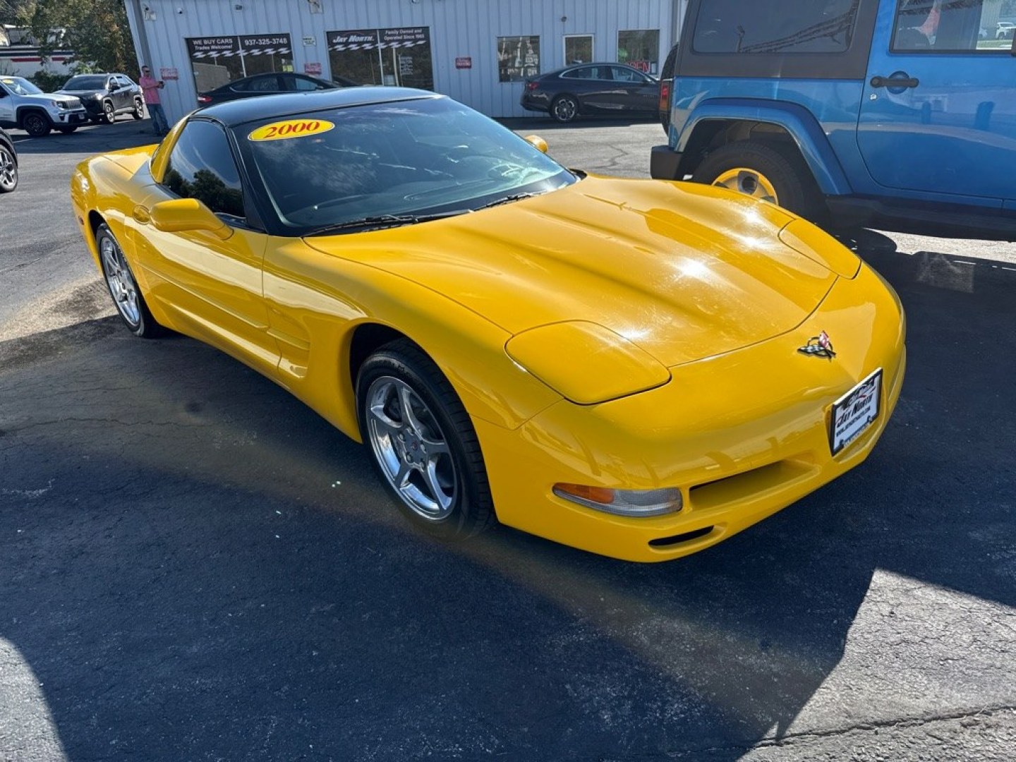 2000 YELLOW CHEVROLET CORVETTE COUPE (1G1YY22G6Y5) with an 5.7L engine, 6-Speed Manual transmission, located at 501 E. Columbia St., Springfield, OH, 45503, (800) 262-7122, 39.925262, -83.801796 - *** Clean CarFax w/ 29 Service Records *** 6 Speed Manual *** Bose Audio *** Heads Up Display *** 5.7L V8 *** New Belt *** New Front and Rear Sway Bar links *** New Air filter *** Oil Change *** Jay North Auto has offered hand picked vehicles since 1965! Our customer's enjoy a NO pressure buying- Photo#0