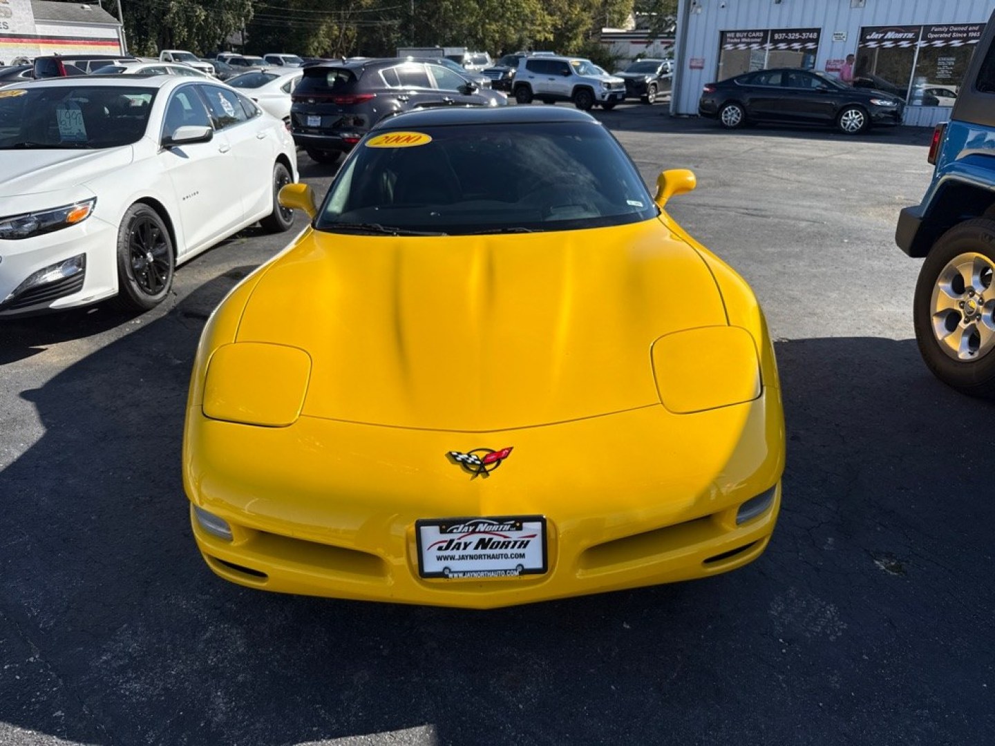 2000 YELLOW CHEVROLET CORVETTE COUPE (1G1YY22G6Y5) with an 5.7L engine, 6-Speed Manual transmission, located at 501 E. Columbia St., Springfield, OH, 45503, (800) 262-7122, 39.925262, -83.801796 - *** Clean CarFax w/ 29 Service Records *** 6 Speed Manual *** Bose Audio *** Heads Up Display *** 5.7L V8 *** New Belt *** New Front and Rear Sway Bar links *** New Air filter *** Oil Change *** Jay North Auto has offered hand picked vehicles since 1965! Our customer's enjoy a NO pressure buying- Photo#1