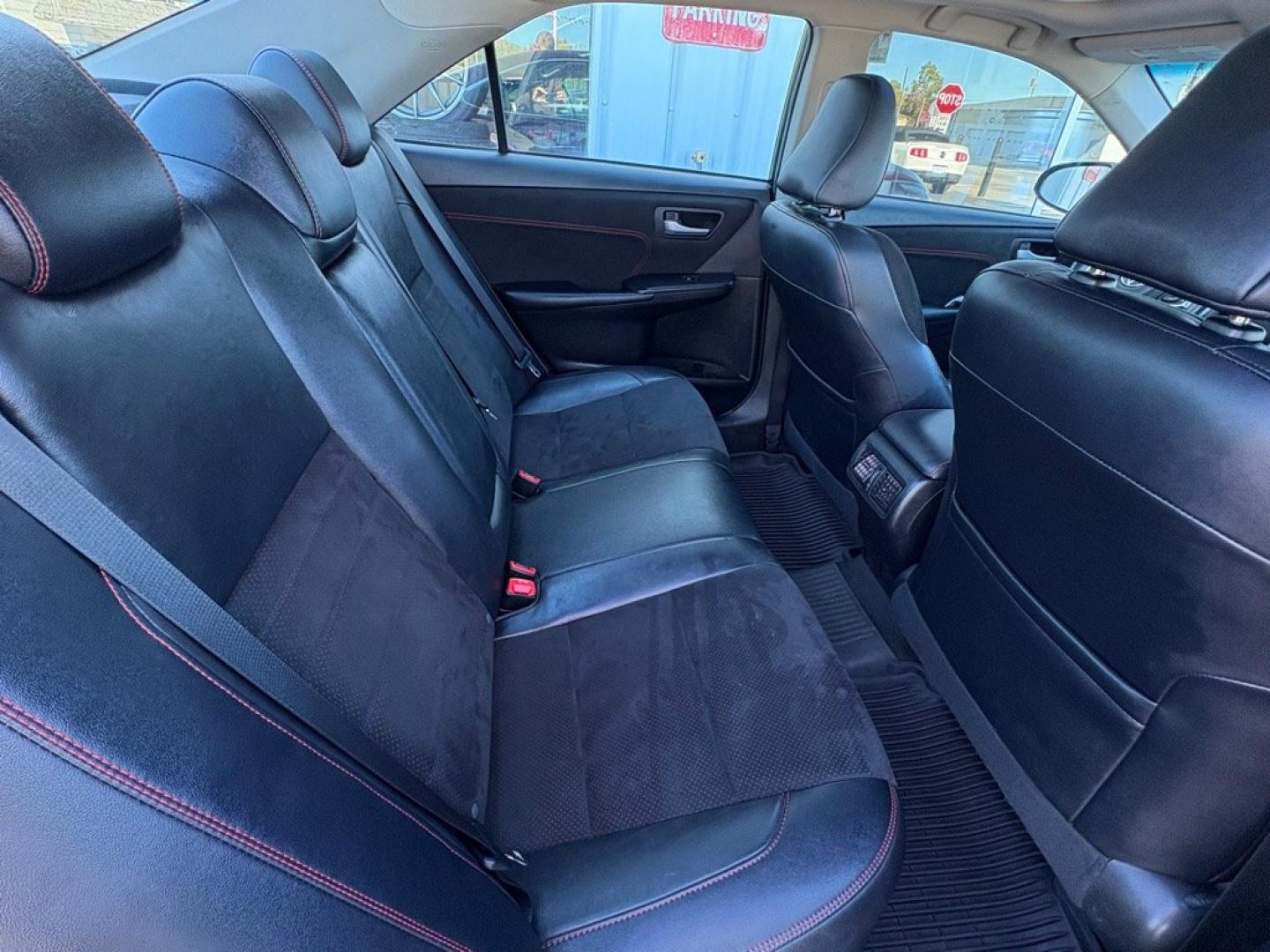 2016 RED TOYOTA CAMRY XSE (4T1BF1FK7GU) with an 2.5L engine, Automatic transmission, located at 501 E. Columbia St., Springfield, OH, 45503, (800) 262-7122, 39.925262, -83.801796 - **2016 Toyota Camry XSE - Only 92K Miles, 26 Service Records and New Tires!** Check out this SHARP 2016 Toyota Camry XSE! Powered by a fuel-efficient 2.5L 4-cylinder engine, this sporty sedan offers the perfect combination of comfort, reliability, and style! With only 92K miles, 2 previous owne- Photo#16