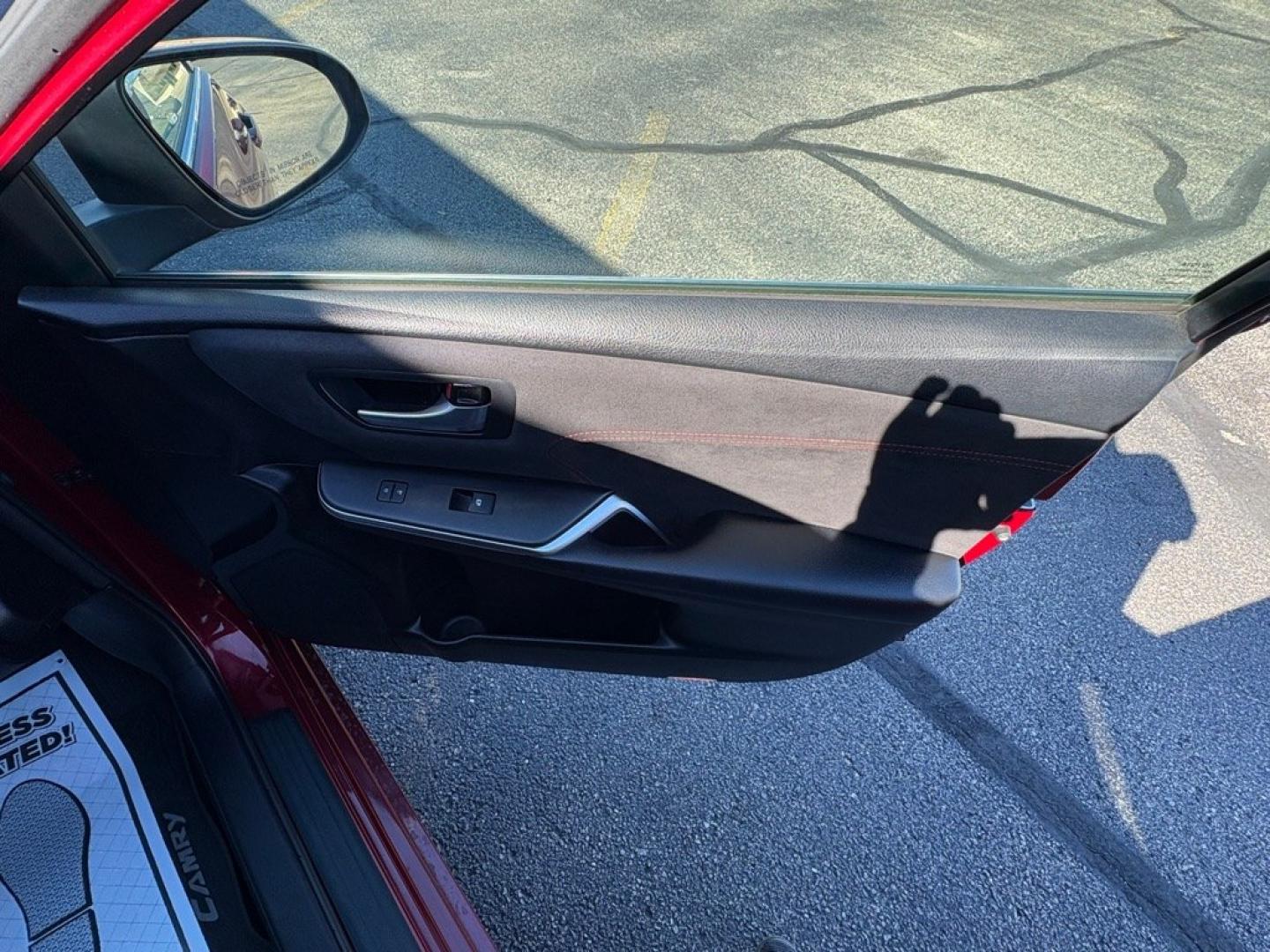 2016 RED TOYOTA CAMRY XSE (4T1BF1FK7GU) with an 2.5L engine, Automatic transmission, located at 501 E. Columbia St., Springfield, OH, 45503, (800) 262-7122, 39.925262, -83.801796 - **2016 Toyota Camry XSE - Only 92K Miles, 26 Service Records and New Tires!** Check out this SHARP 2016 Toyota Camry XSE! Powered by a fuel-efficient 2.5L 4-cylinder engine, this sporty sedan offers the perfect combination of comfort, reliability, and style! With only 92K miles, 2 previous owne- Photo#17