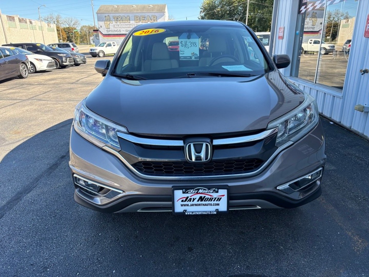 2016 BROWN HONDA CR-V EX (2HKRM4H5XGH) with an 2.4L engine, Continuously Variable transmission, located at 501 E. Columbia St., Springfield, OH, 45503, (800) 262-7122, 39.925262, -83.801796 - **2016 Honda CR-V EX - 1 Owner, 23 Service Records and AWD!** Check out this sharp 2016 Honda CR-V EX! Powered by a fuel-efficient 2.4L 4-cylinder engine with All-Wheel Drive, this versatile SUV offers comfort, reliability, and excellent everyday practicality! With just **1 Previous Owner and 2- Photo#6
