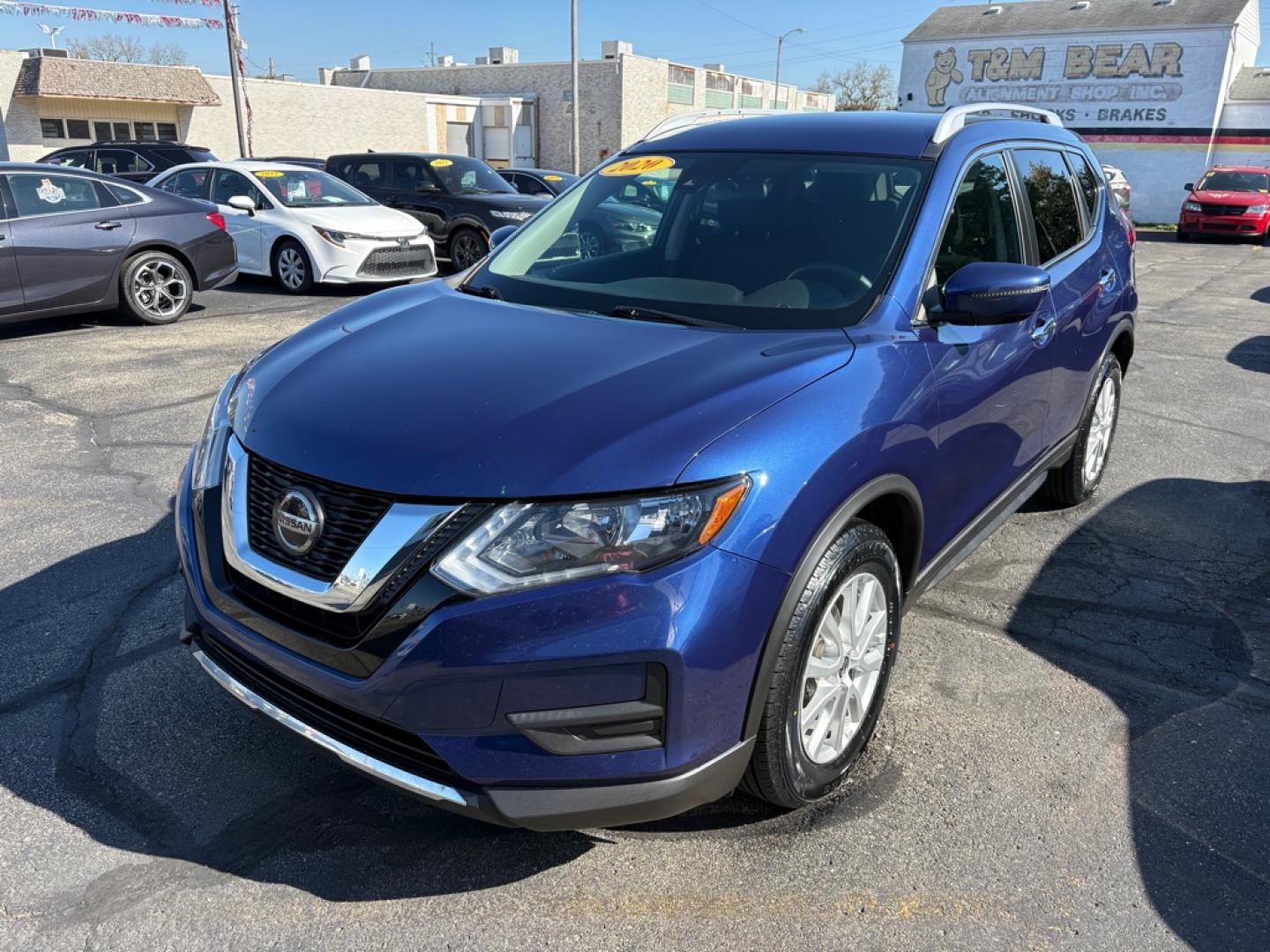 2020 BLUE NISSAN ROGUE SPECIAL EDITION (5N1AT2MT7LC) with an 2.5L engine, Continuously Variable transmission, located at 501 E. Columbia St., Springfield, OH, 45503, (800) 262-7122, 39.925262, -83.801796 - **2020 Nissan Rogue S - New Tires, New Brakes and Freshly Serviced!** Check out this sharp 2020 Nissan Rogue S! Powered by a fuel-efficient 2.5L 4-cylinder engine, this SUV offers a comfortable ride, spacious interior, and plenty of great features! **Features and Highlights:** - 2.5L 4-Cy- Photo#5